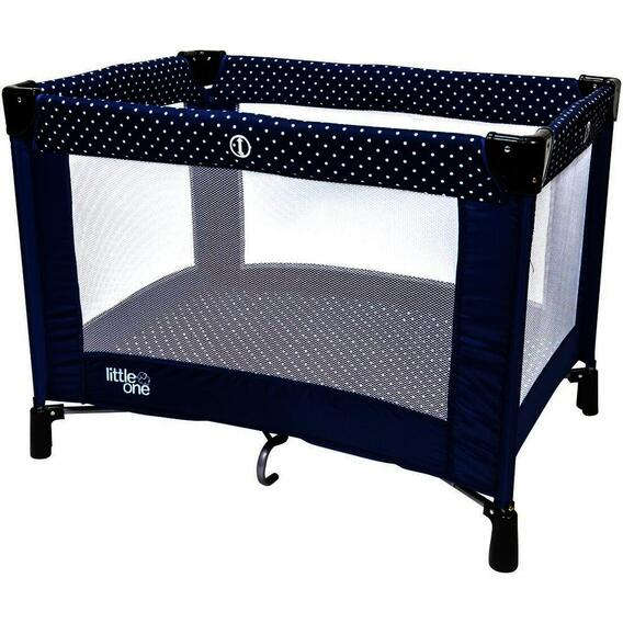 Little One Navy Cot
