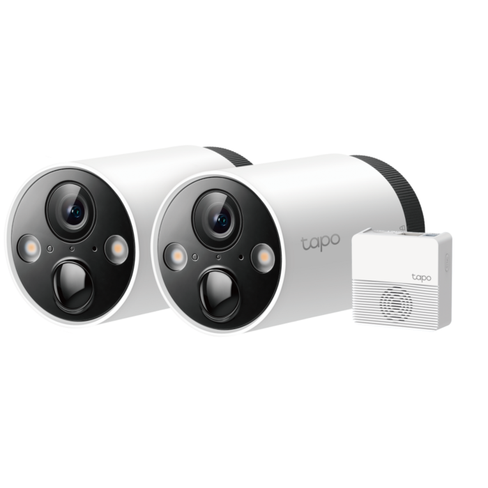 TP-Link Tapo C420S2 Outdoor WiFi Battery Security Camera Dual Camera Pack