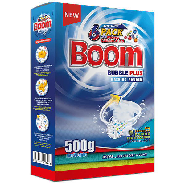 Boom Bubble Plus Washing Powder 500g