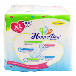 Happy Day Diapers Extra Large 10s