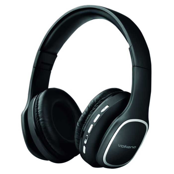 Volkano Phonic Bluetooth Headphones Black VK-2002BK