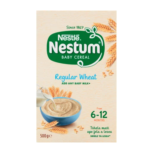 Nestum Regular Wheat Flavoured Baby Cereal 500g