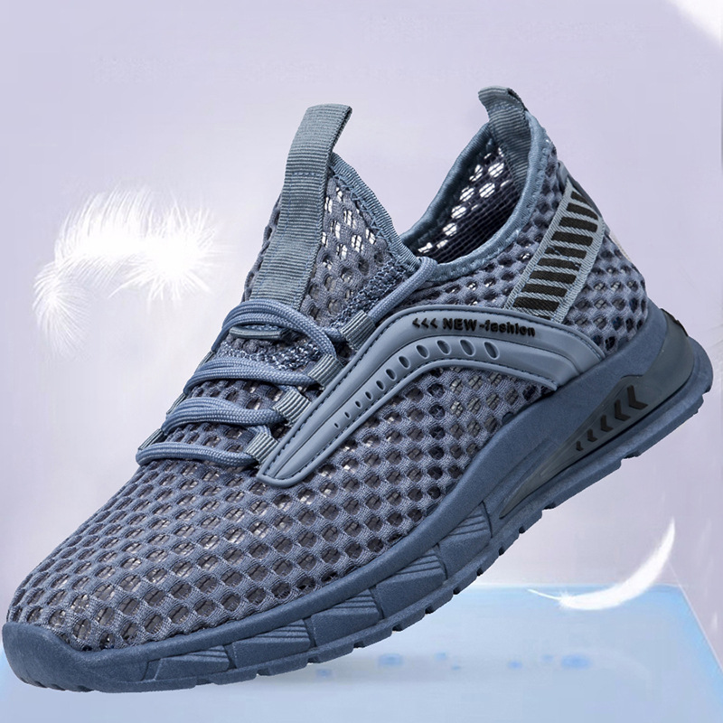 Men's shoes summer mesh men's sports shoes new breathable low-top sports casual 